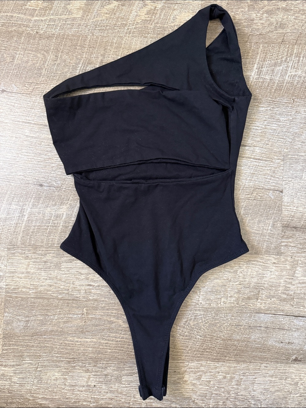 Superdown Tori Cut Out Black Bodysuit Size XS